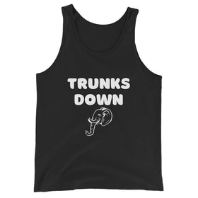 Horny Demon Trunks Down Men's Tank Top