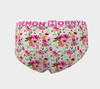Cheeky Briefs - MorningFlow Horny Demon Women's Underwear - HMC Brands
