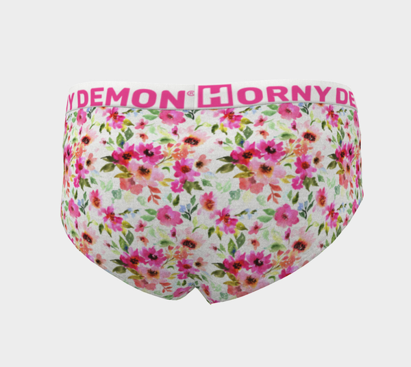 Cheeky Briefs - MorningFlow Horny Demon Women's Underwear - HMC Brands