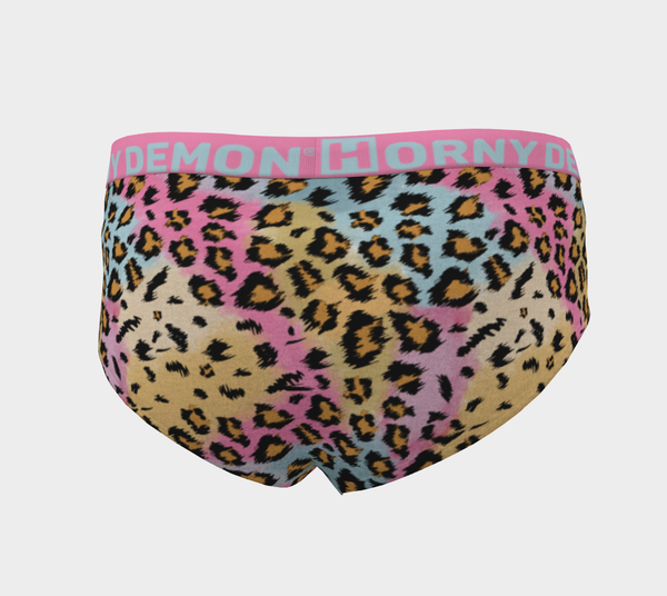 Cheeky Briefs - Cheetah Fantasy Horny Demon Women's Underwear - HMC Brands