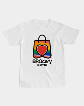 BROcery Shopping Bag Horny Demon Men's Graphic Tee