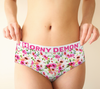 Cheeky Briefs - MorningFlow Horny Demon Women's Underwear - HMC Brands