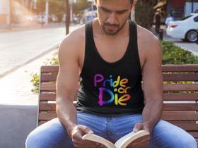 Pride Or Die Horny Demon (Unisex) Tank Top