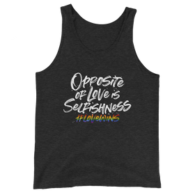 Opposite Of Love Horny Demon Unisex Tank Top
