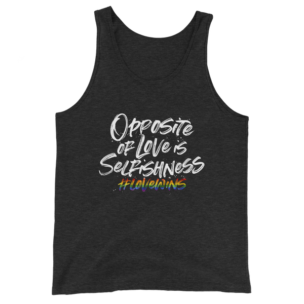Opposite Of Love Horny Demon Unisex Tank Top - HMC Brands