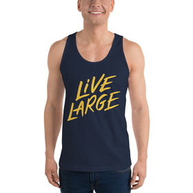 Live Large Horny Demon Classic (Unisex) tank top
