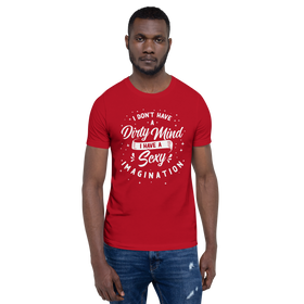 Dirty Mind Horny Demon Short-Sleeve Unisex T-Shirt