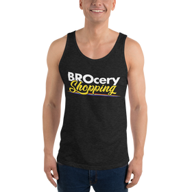 BROcery Shopping Horny Demon Unisex Tank Top