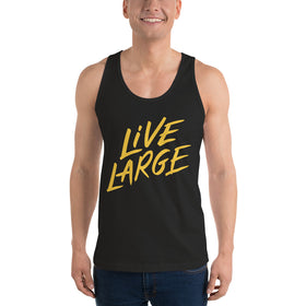 Live Large Horny Demon Classic (Unisex) tank top