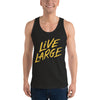 Live Large Horny Demon Classic (Unisex) tank top